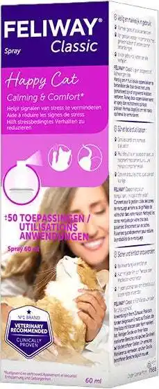 Intratuin Feliway classic kalmerende spray 60 ml aanbieding
