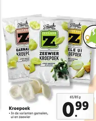 Lidl De Smaak Van Kroepoek aanbieding