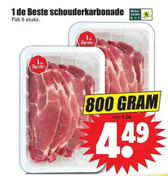 Dirk 1 De Beste Schouderkarbonade aanbieding