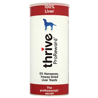 Zooplus 3x60g proreward gevriesdroogde lever thrive hondensnacks aanbieding