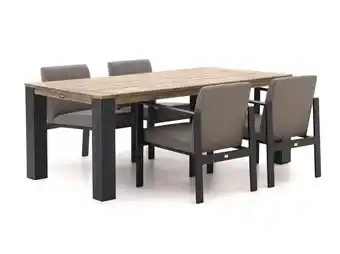 Kees Smit Il tempo turate/rough-x 180cm dining tuinset 5-delig - laagste prijsgarantie! aanbieding