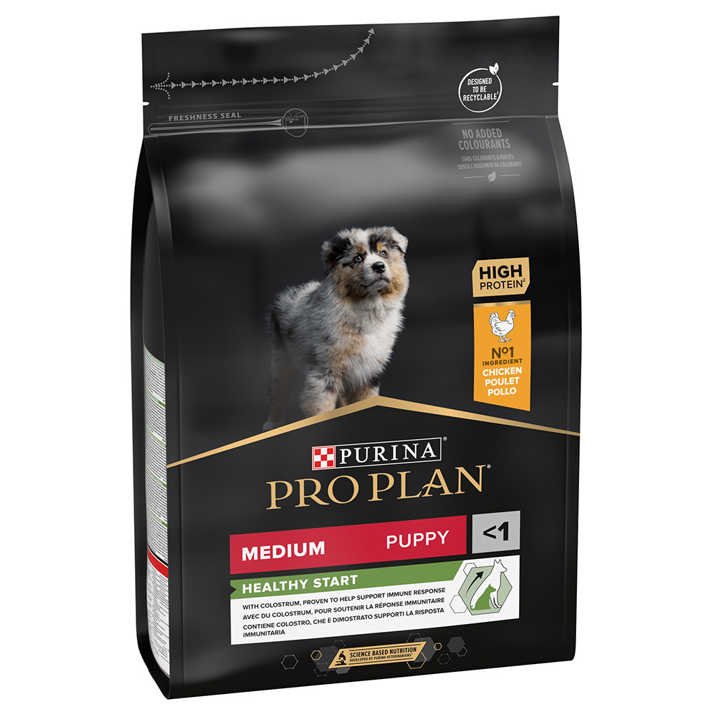 3kg medium puppy healthy start pro plan hondenvoer aanbieding bij Zooplus