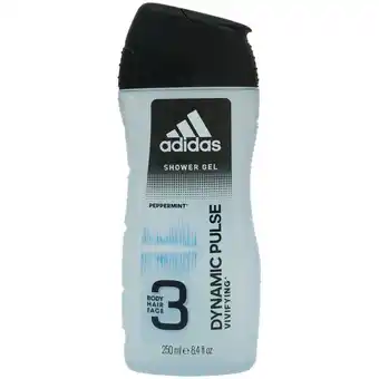 Action Adidas 3-in-1 douchegel Dynamic Pulse 250ml aanbieding