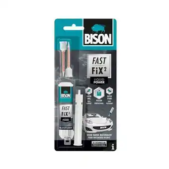 Praxis Bison reparatielijm fast fix2 liquid power d10g aanbieding