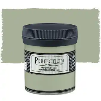 Praxis Perfection tester ultradekkende muurverf aloe vera mat 75ml aanbieding