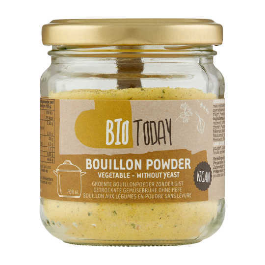 Biotoday groente bouillonpoeder zonder gist aanbieding bij Coop