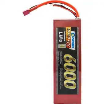 Conrad Conrad energy lipo accupack 7.4 v 6000 mah aantal cellen: 2 50 c box hardcase t-stekkersysteem aanbieding