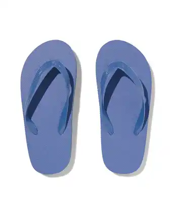 HEMA Hema kinder teenslippers blauw (blauw) aanbieding