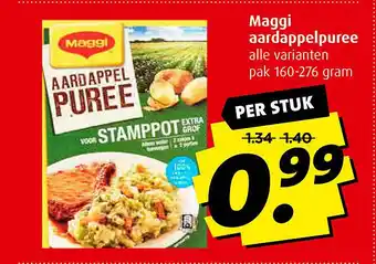 Boni Maggi aardappelpuree voor stamppot aanbieding