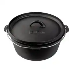 fonQ Grill guru cast iron dutch oven large aanbieding