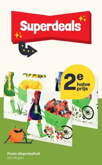 Picnic Picnic diepvriesfruit aanbieding