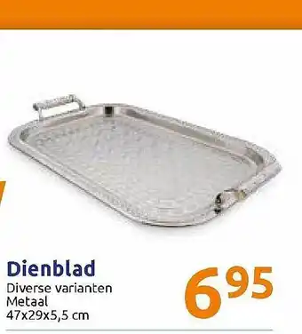 Action Dienblad 47x29x5.5 Cm aanbieding