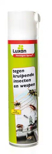 Welkoop Luxan vermigon spray - tegen kruipend ongedierte en wespen - 400 ml aanbieding
