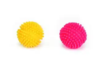Welkoop Beeztees stekelbal - hondenspeeltje - gekleurd - 7x7x16 cm aanbieding