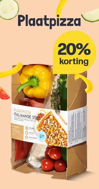 Picnic PLAATPIZZA ITALIAANSE STIJL aanbieding