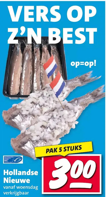 Nettorama Hollandse nieuwe aanbieding