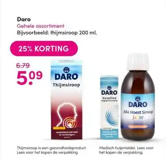 Drogisterij Visser Daro aanbieding