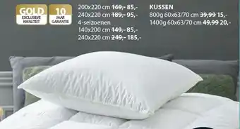 Jysk Okshornet kussen aanbieding