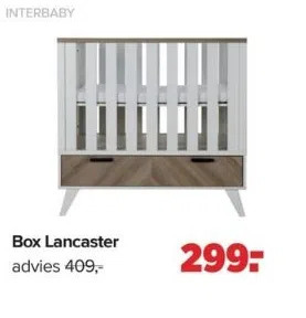 Baby-Dump Box lancaster aanbieding