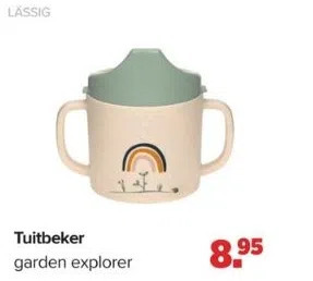 Baby-Dump Tuitbeker aanbieding