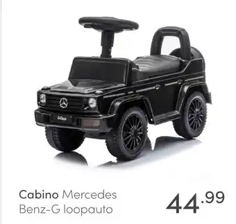 Baby & Tiener Cabino Mercedes Benz-G loopauto aanbieding