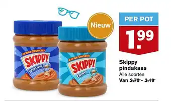 Hoogvliet Skippy Pindakaas aanbieding