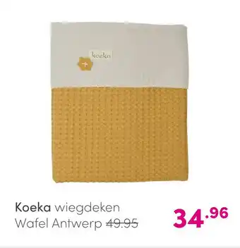 Baby & Tiener Koeka wiegdeken aanbieding