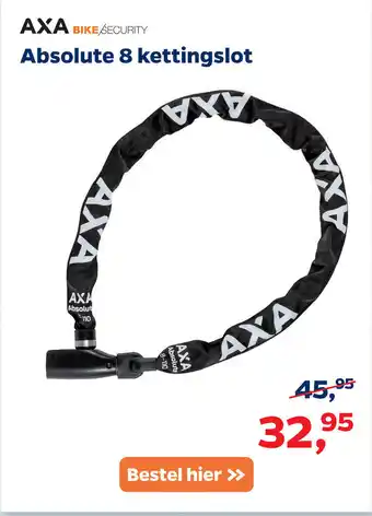 Bike Totaal AXA BIKE, SECURITY Absolute 8 kettingslot aanbieding