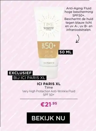 ICI Paris XL ICI PARIS XL Time 50 ML aanbieding