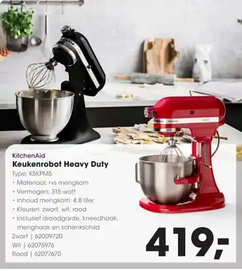 HANOS Keukenrobot Heavy Duty aanbieding