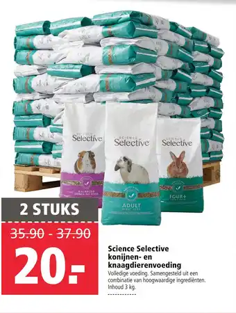 Welkoop Science Selective konijnen- en knaagdierenvoeding aanbieding