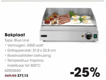 HANOS Bakplaat aanbieding
