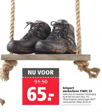 Welkoop Grisport werkschoen 71607, S3 aanbieding