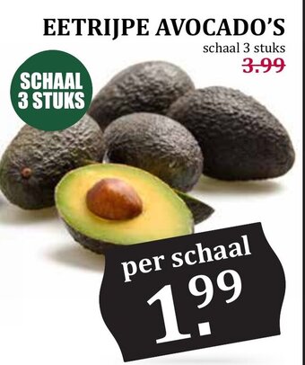 De Boerenschuur EETRIJPE AVOCADO'S aanbieding