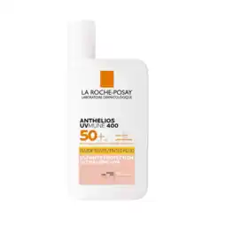 De Online Drogist La roche-posay anthelios uvmune 400 zonnebrand fluide spf50+ getint 50ml aanbieding