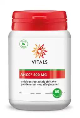 De Online Drogist Vitals ahcc 500 mg capsules 60cp aanbieding