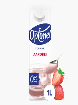 Flink Optimel yoghurt aardbei 1l aanbieding