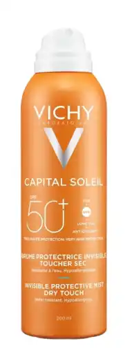De Online Drogist Vichy ideal soleil hydraterende body mist spray spf50 200ml aanbieding