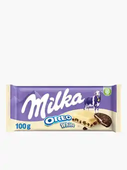 Flink Milka chocoladereep oreo wit 100g aanbieding