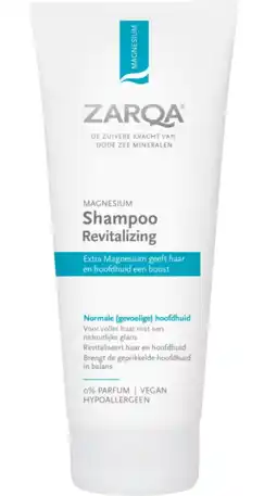 De Online Drogist Zarqa sensitive magnesium shampoo 200ml aanbieding