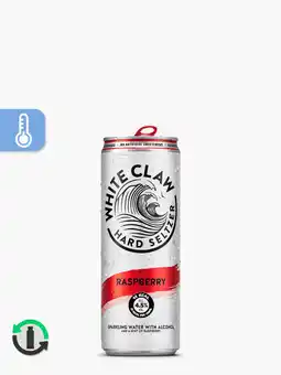 Flink White claw raspberry 4.5% 330ml aanbieding