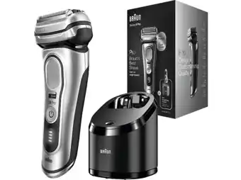 MediaMarkt Braun series 9 9467cc + case zilver aanbieding