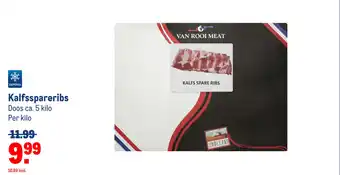 Makro Kalfsspareribs aanbieding
