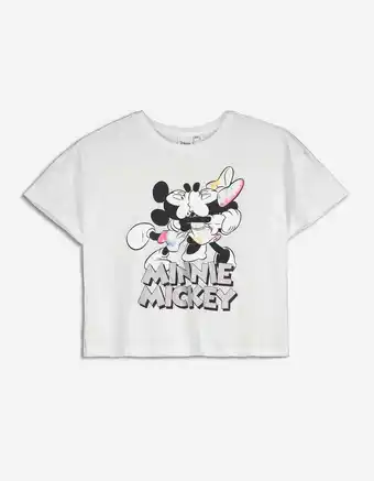 Takko fashion Cropped shirt - disneyprint aanbieding