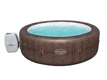 Lidl Bestway opblaasbare jacuzzi lay-z-spa™ st. moritz aanbieding