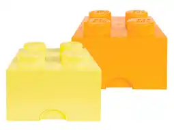 Lidl Lego 2 opbergboxen aanbieding