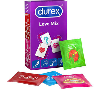 Voordeeldrogisterij Durex condooms love mix - 12 stuks aanbieding