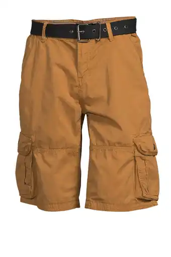 Wehkamp Cars regular fit cargo short durras  camel aanbieding