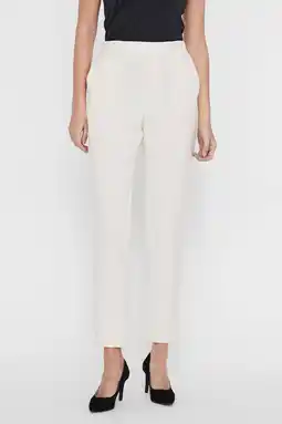 Wehkamp Vero moda slim fit pantalon vmmaya ecru aanbieding