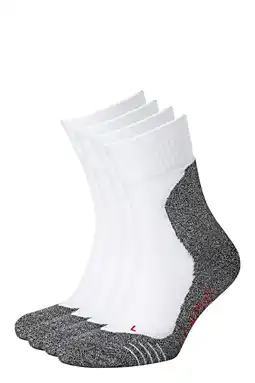 Wehkamp Xtreme sportsokken - set van 4 wit aanbieding